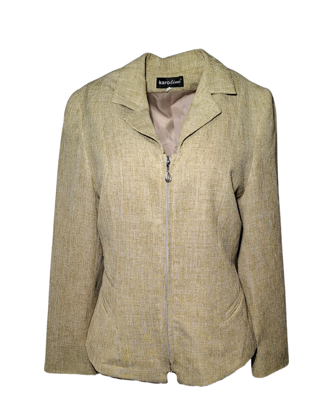 Smėlio spalvos KAROLINE švarkas, L