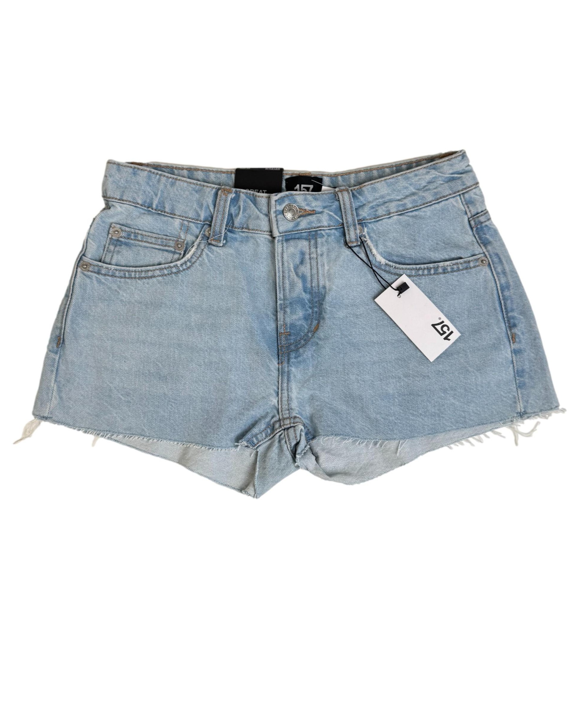 Mėlyni džinsiniai 157 šortai, XS, NAUJI