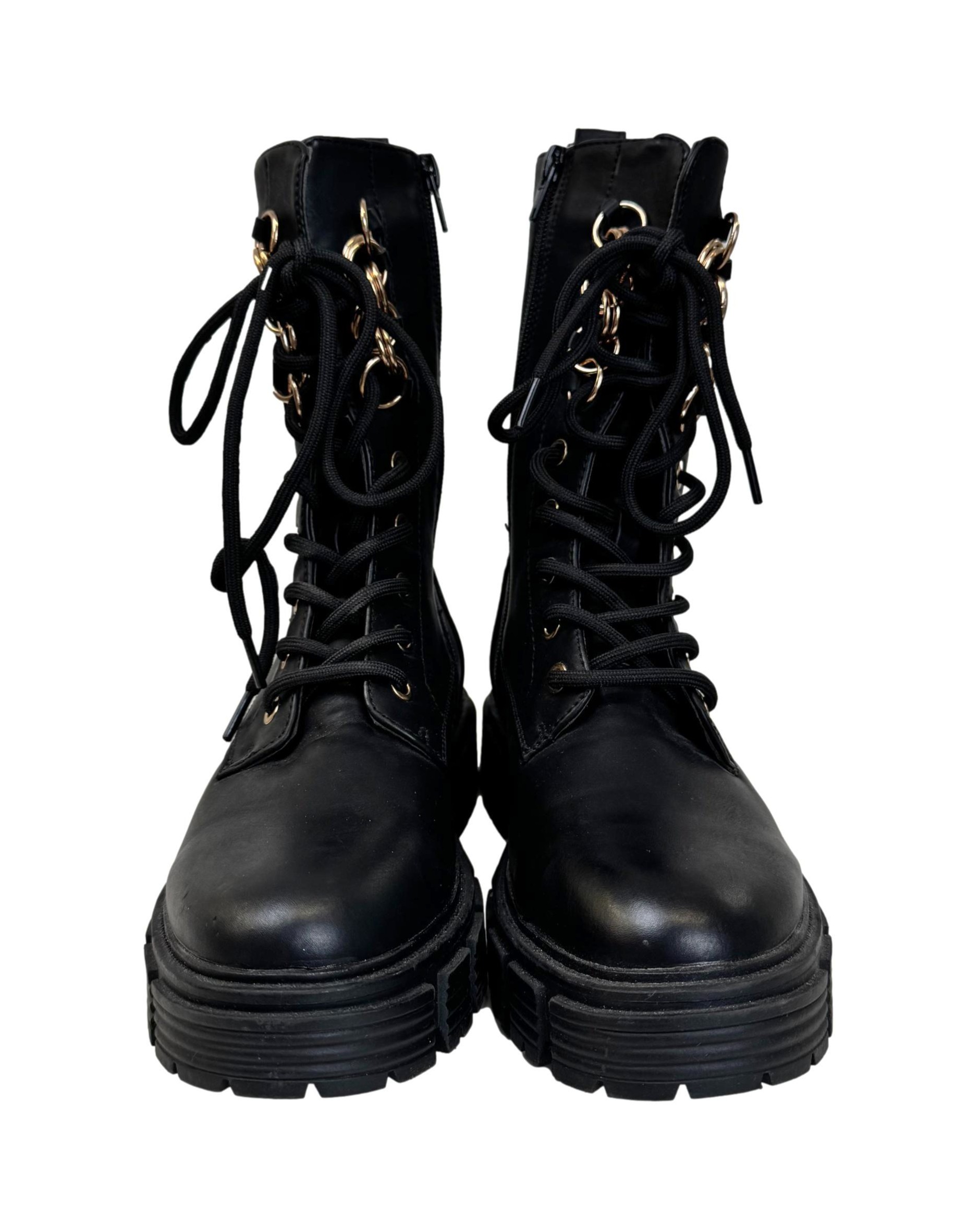 Juodi auliniai batai, 38 dydis