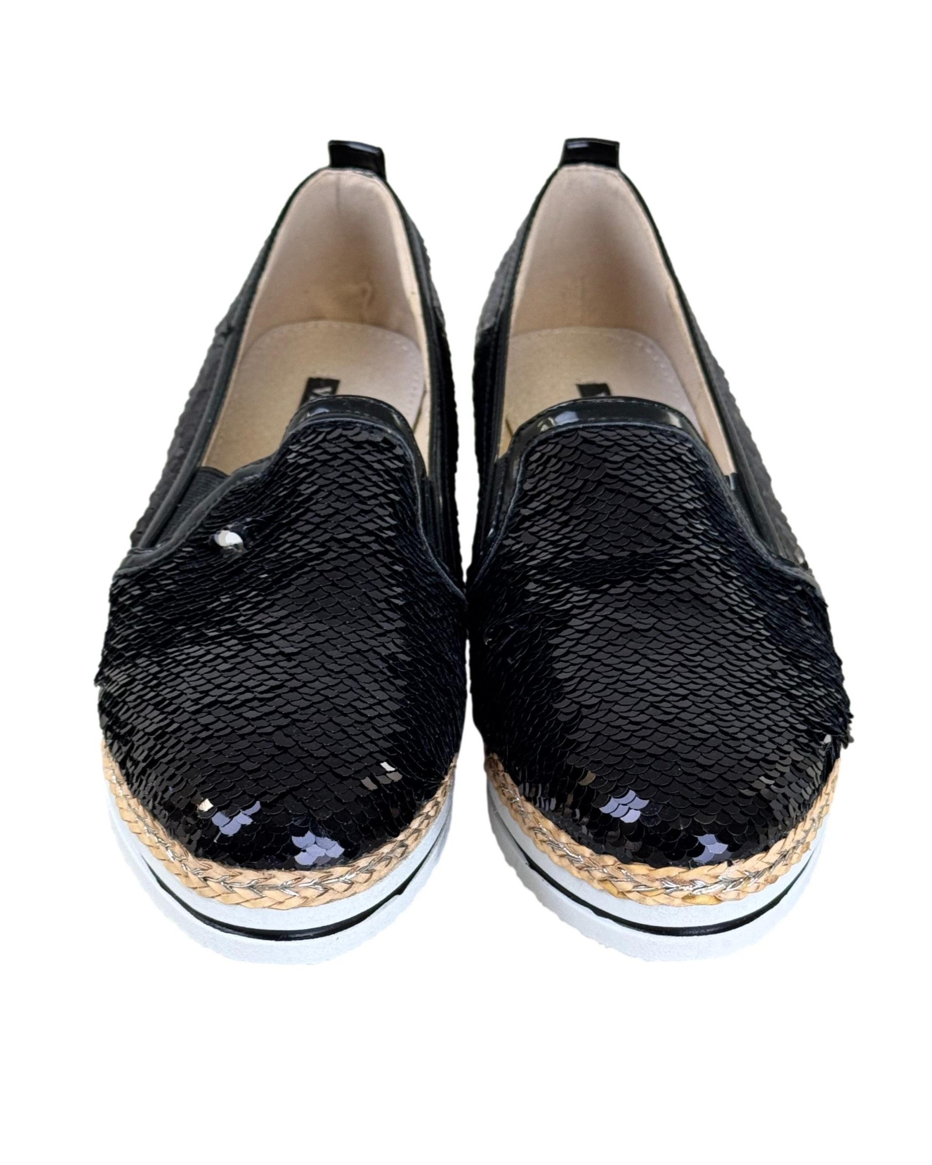 Juodi blizgūs VICES batai, 38