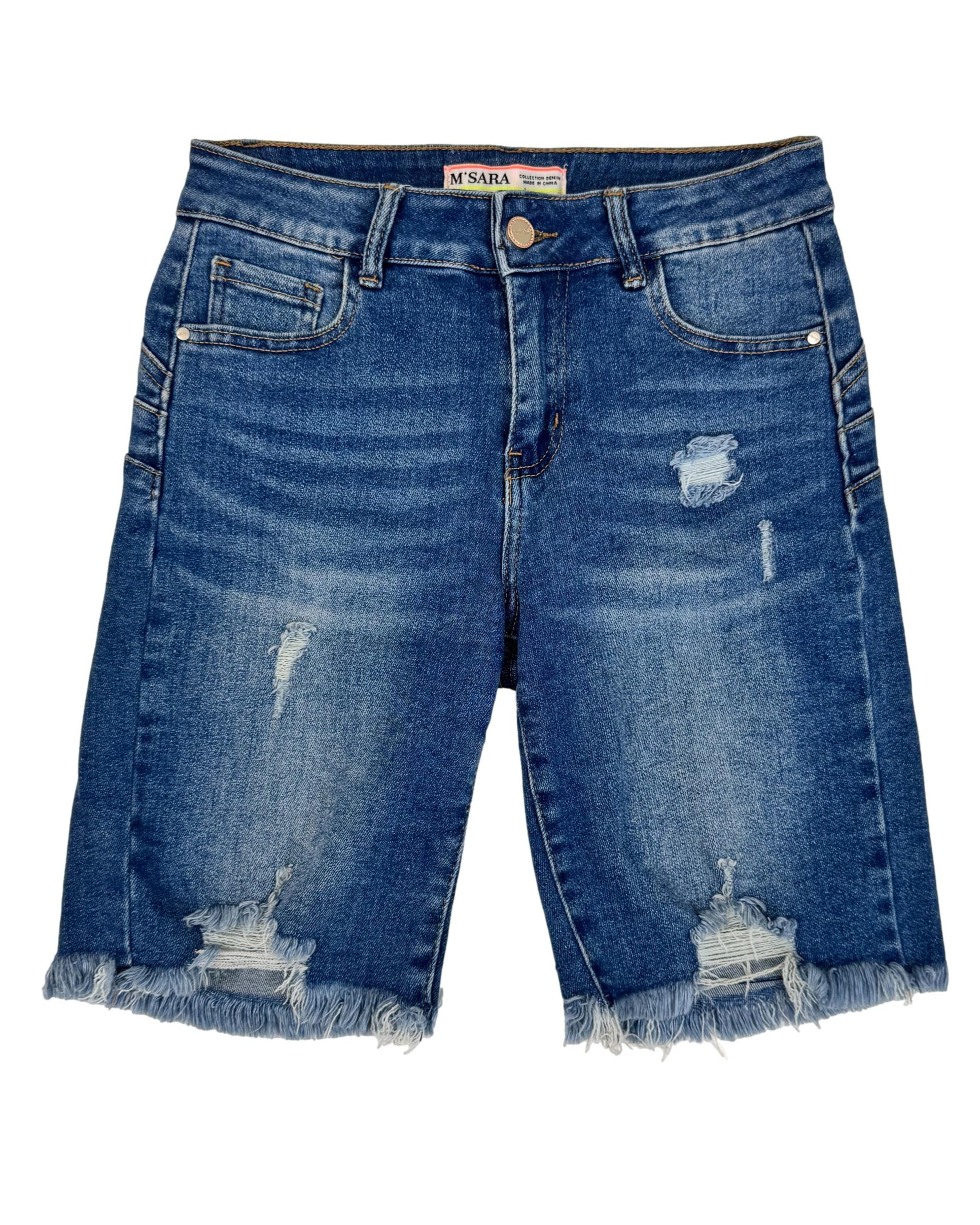 Mėlyni džinsiniai M’SARA šortai, S