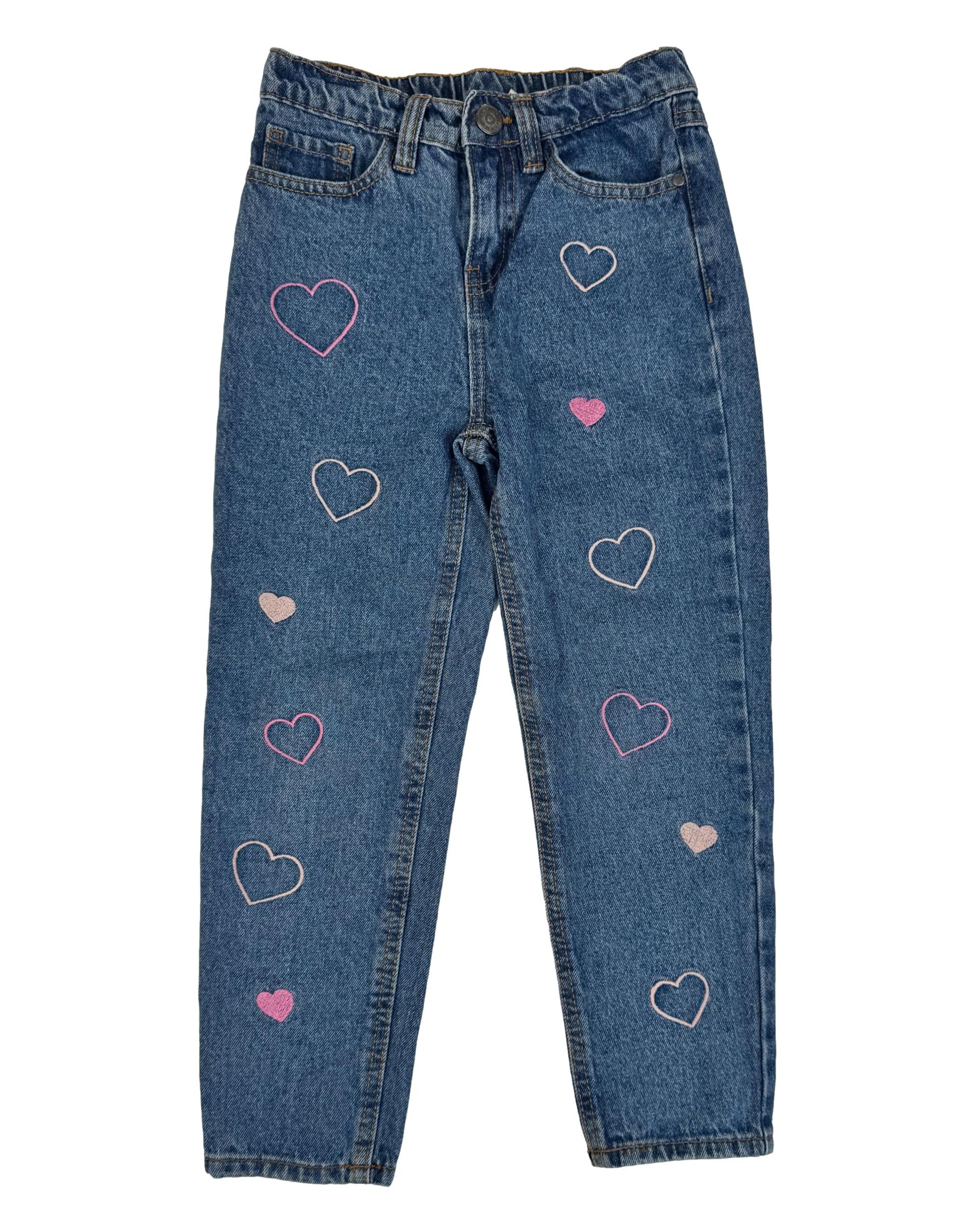 Mėlyni vaikiški LITTLE KIDS džinsai, 116 cm.