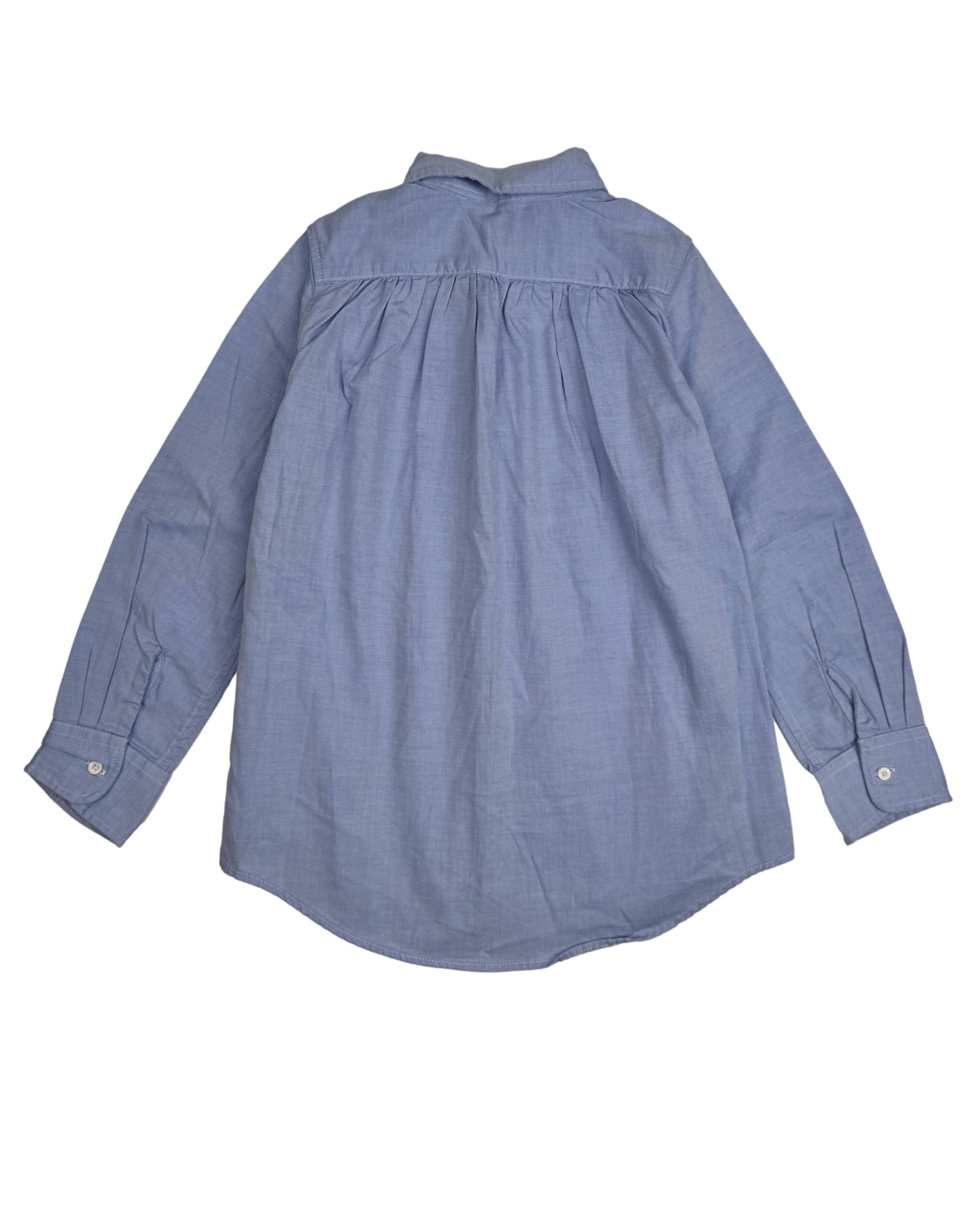 Šviesiai mėlyni vaikiški RALPH LAUREN marškiniai, 6m.