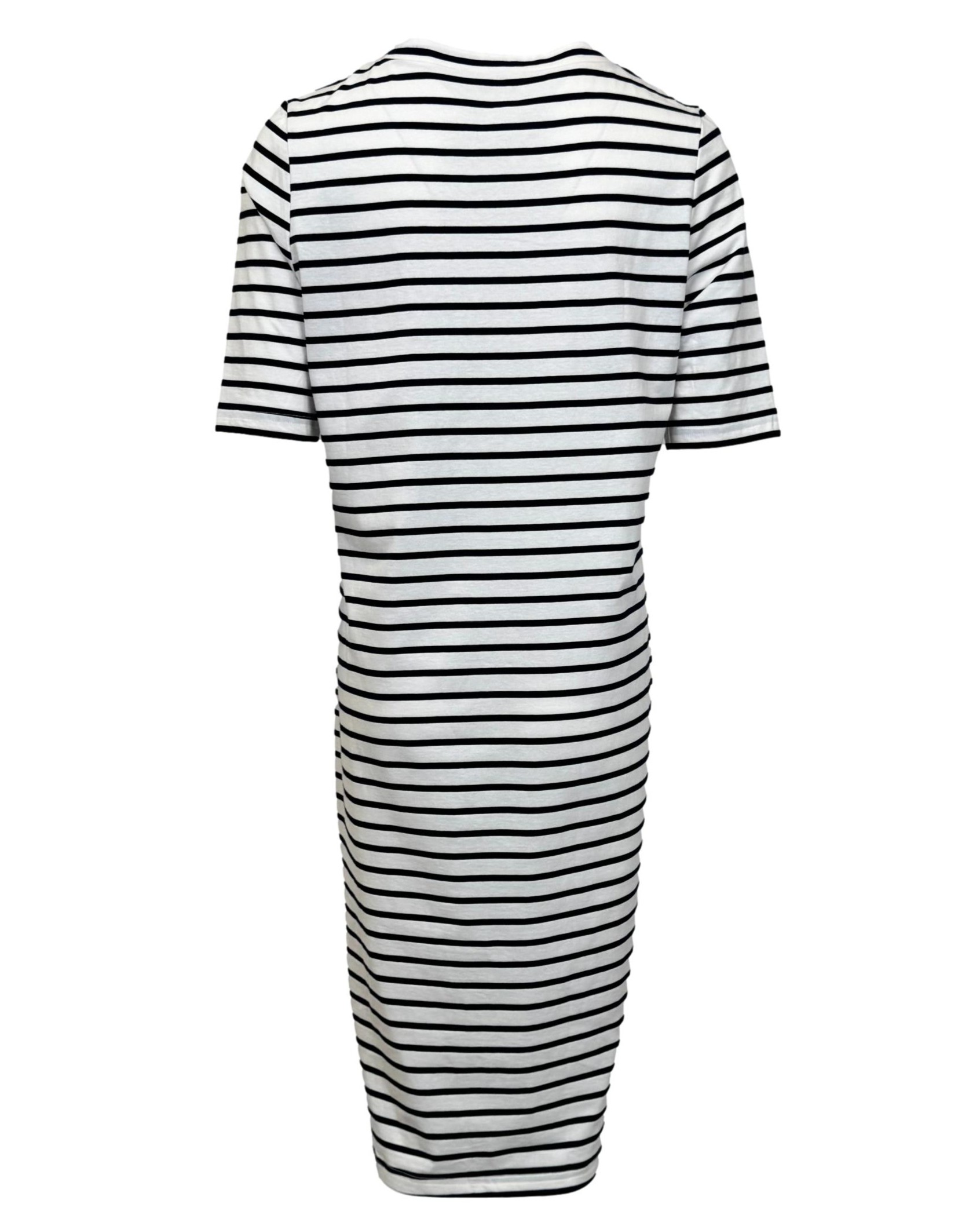 Dryžuota UTENOS TRIKOTAŽO suknelė, L, NAUJA