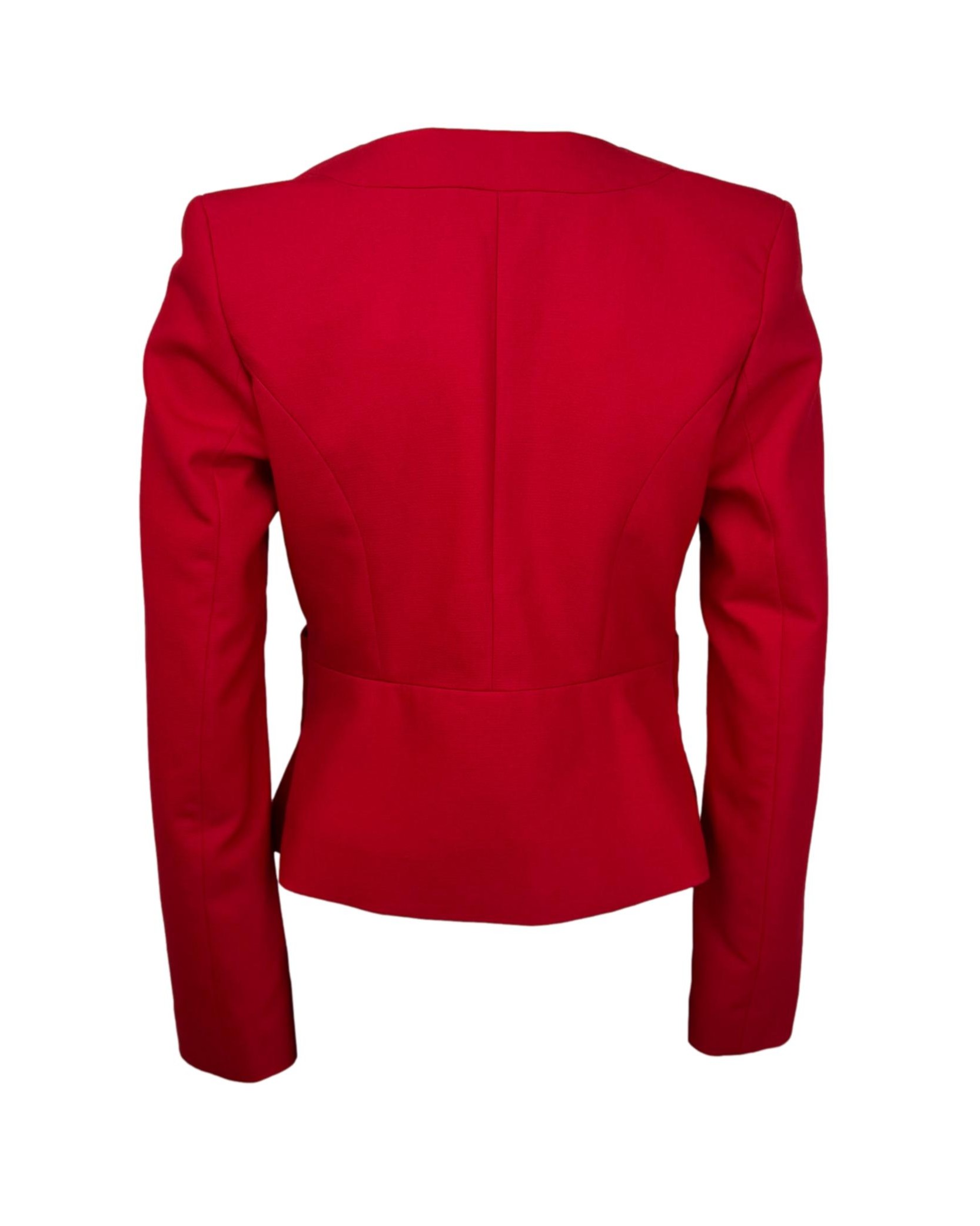 Raudonas CAMAIEU švarkas, S