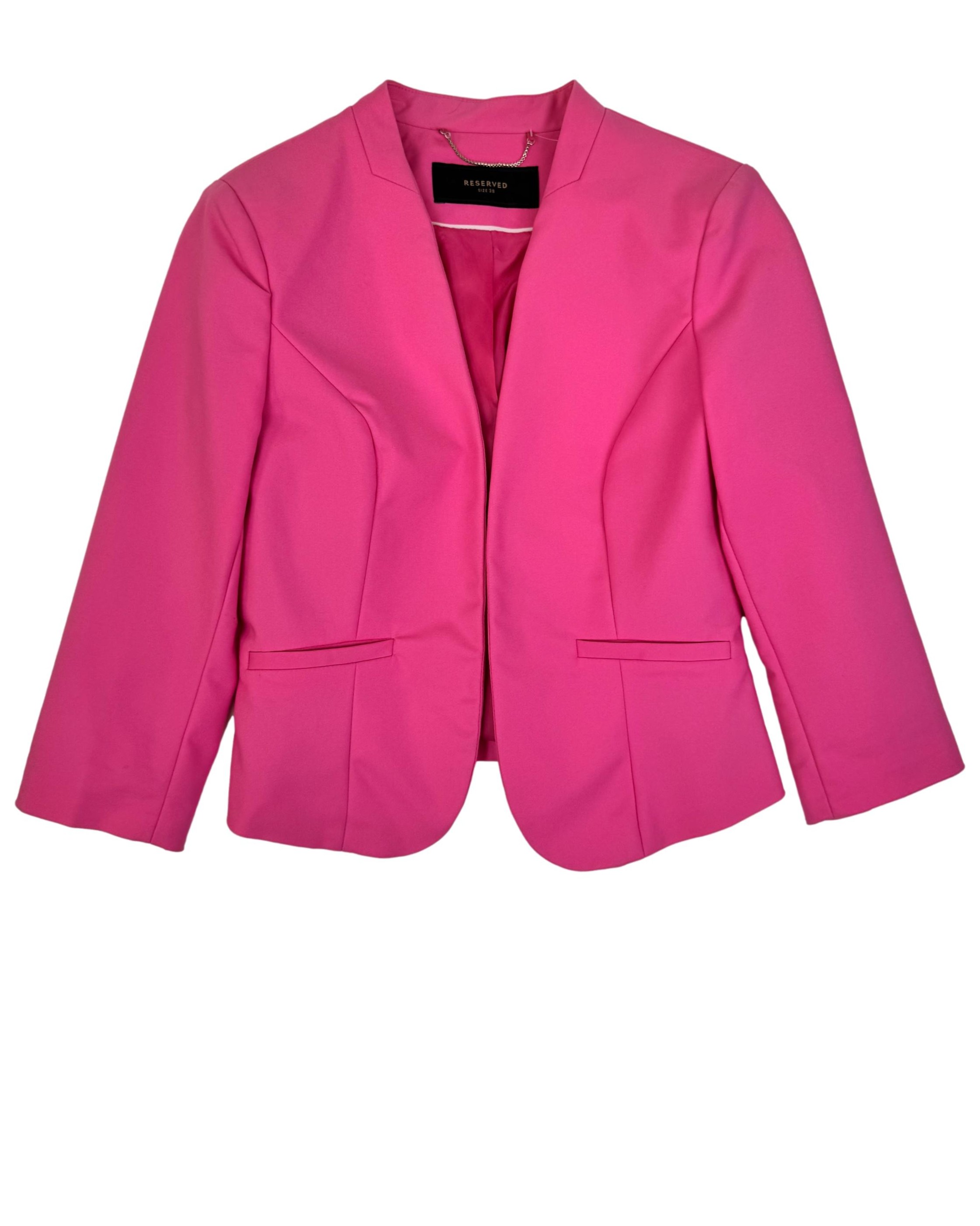 Rožinis RESERVED švarkas, S