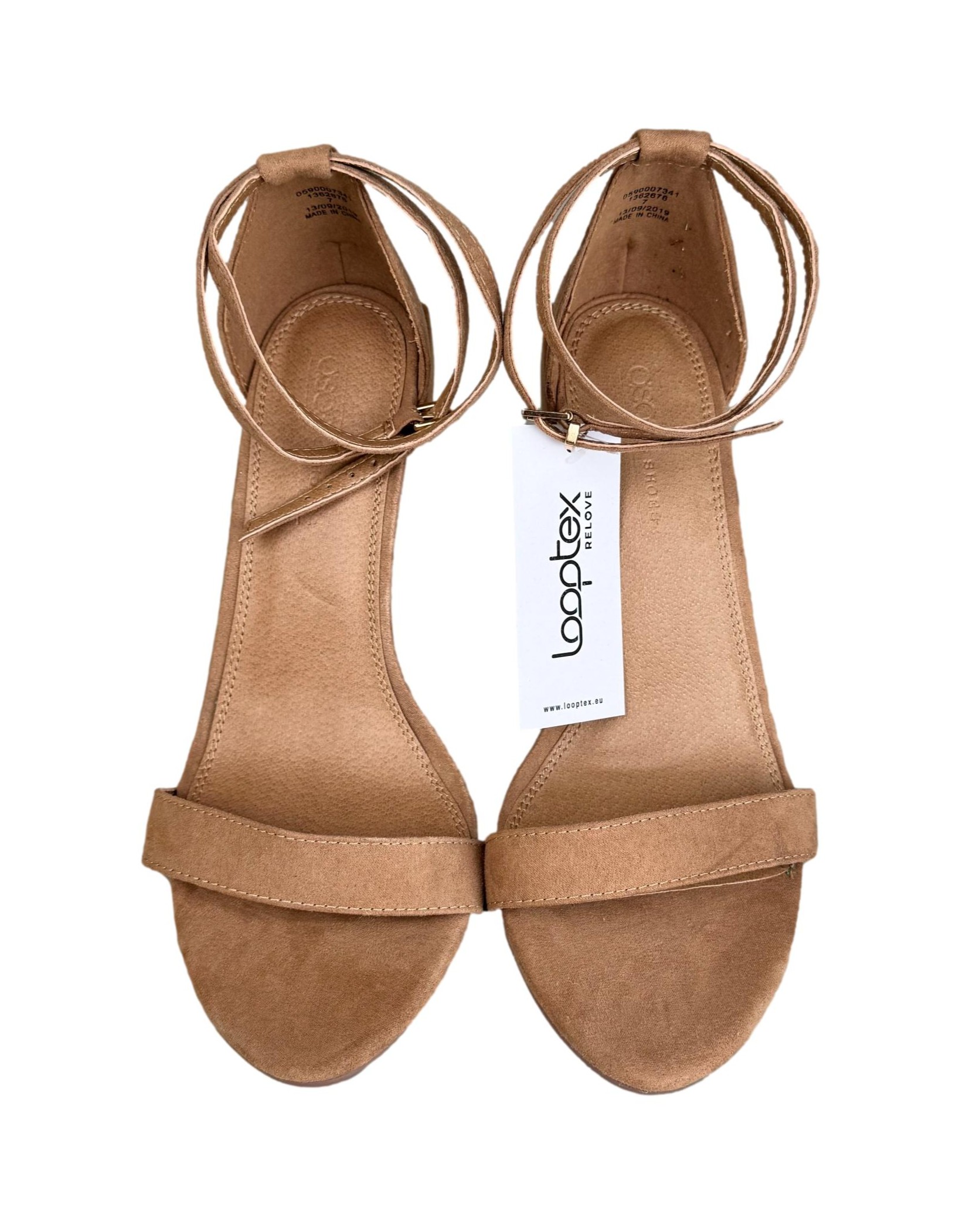 Rudos ASOS basutės, 40 dydis