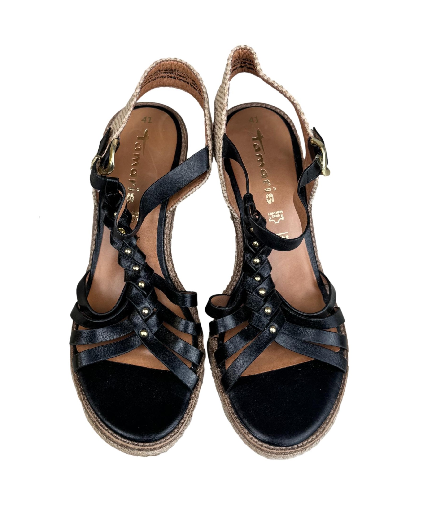 Dvispalvės odos mišinio TAMARIS basutės, 41 dydis