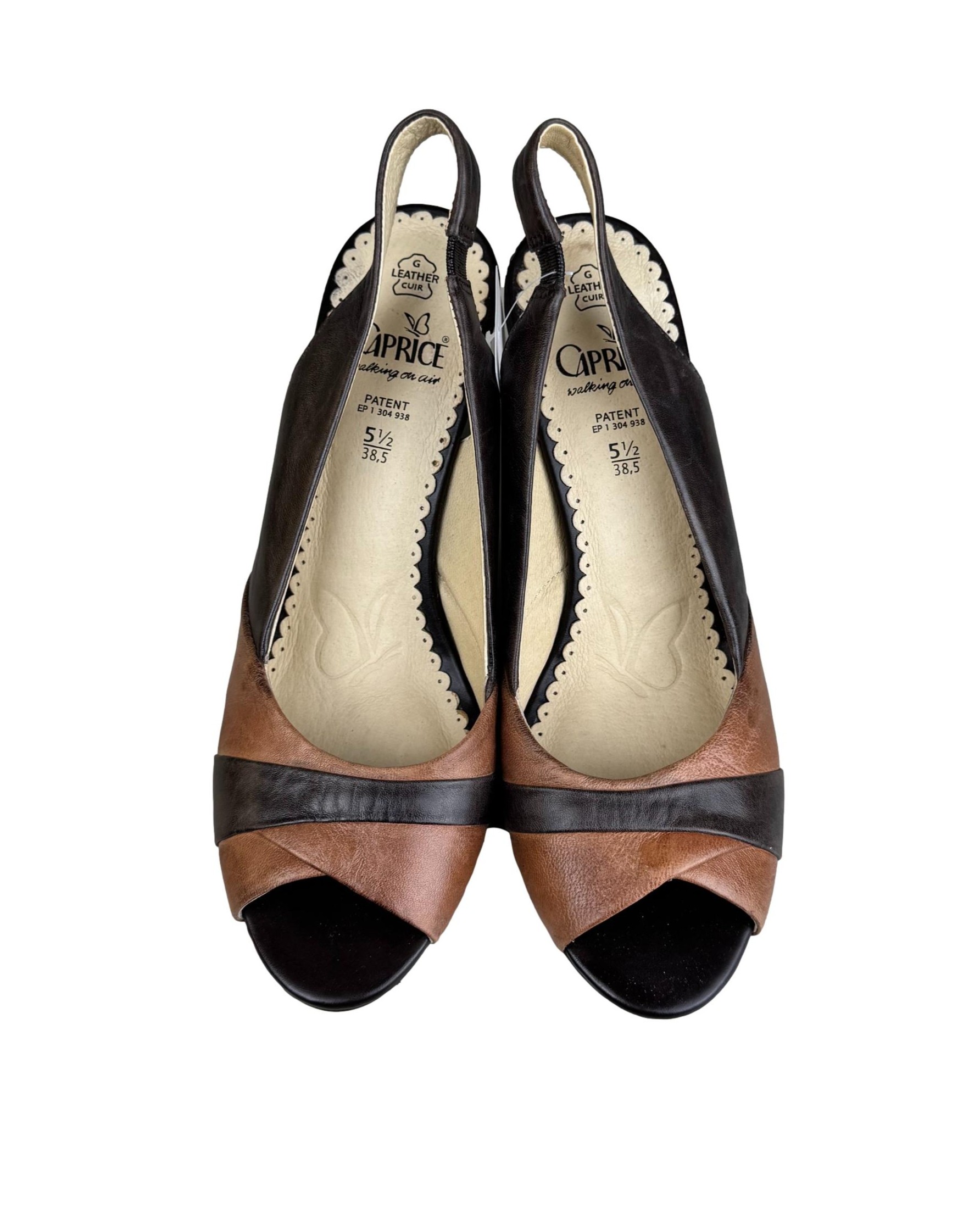 Rudi odiniai CAPRICE batai, 38,5 dydis