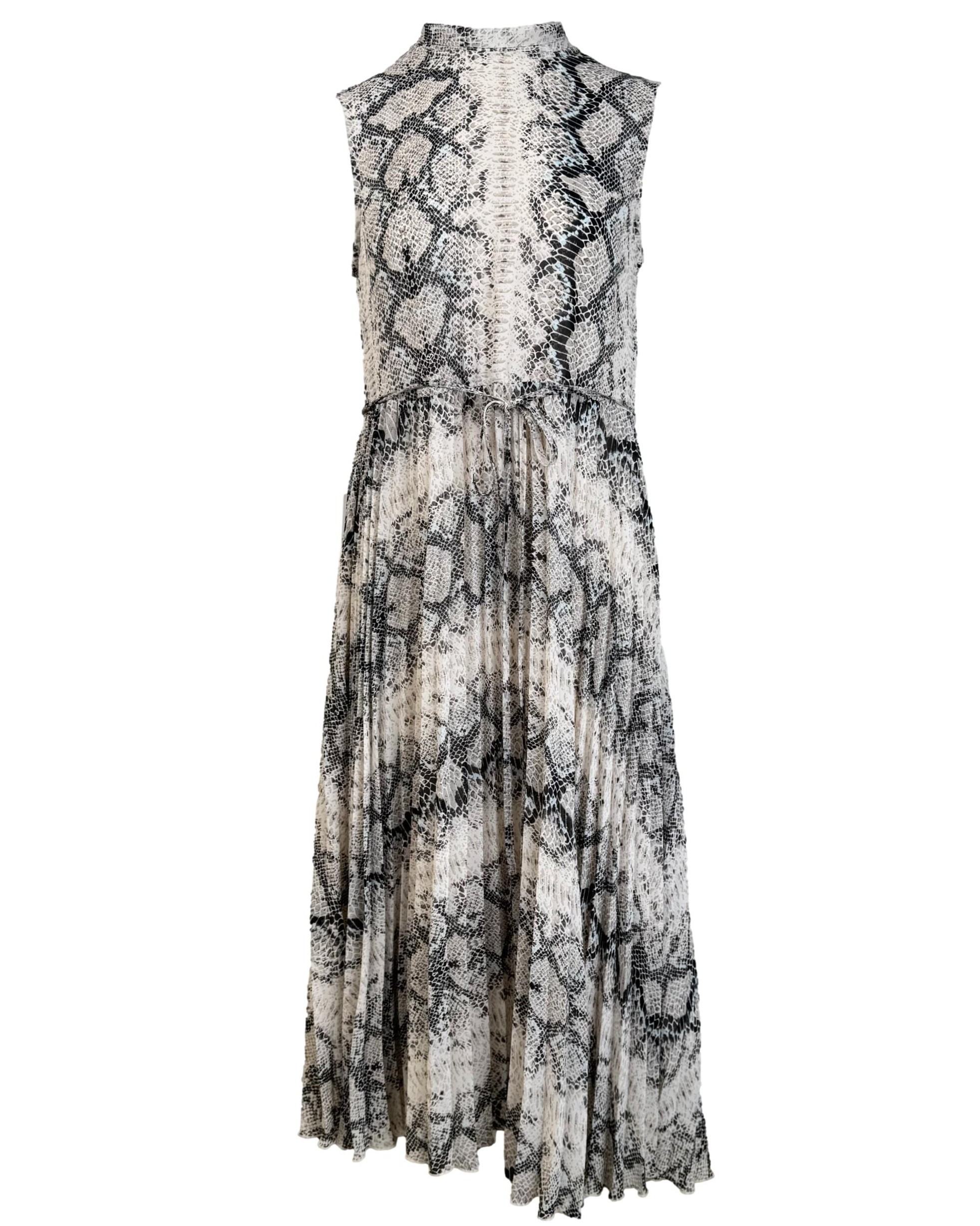 Smėlio spalvos raštuota RESERVED suknelė, S