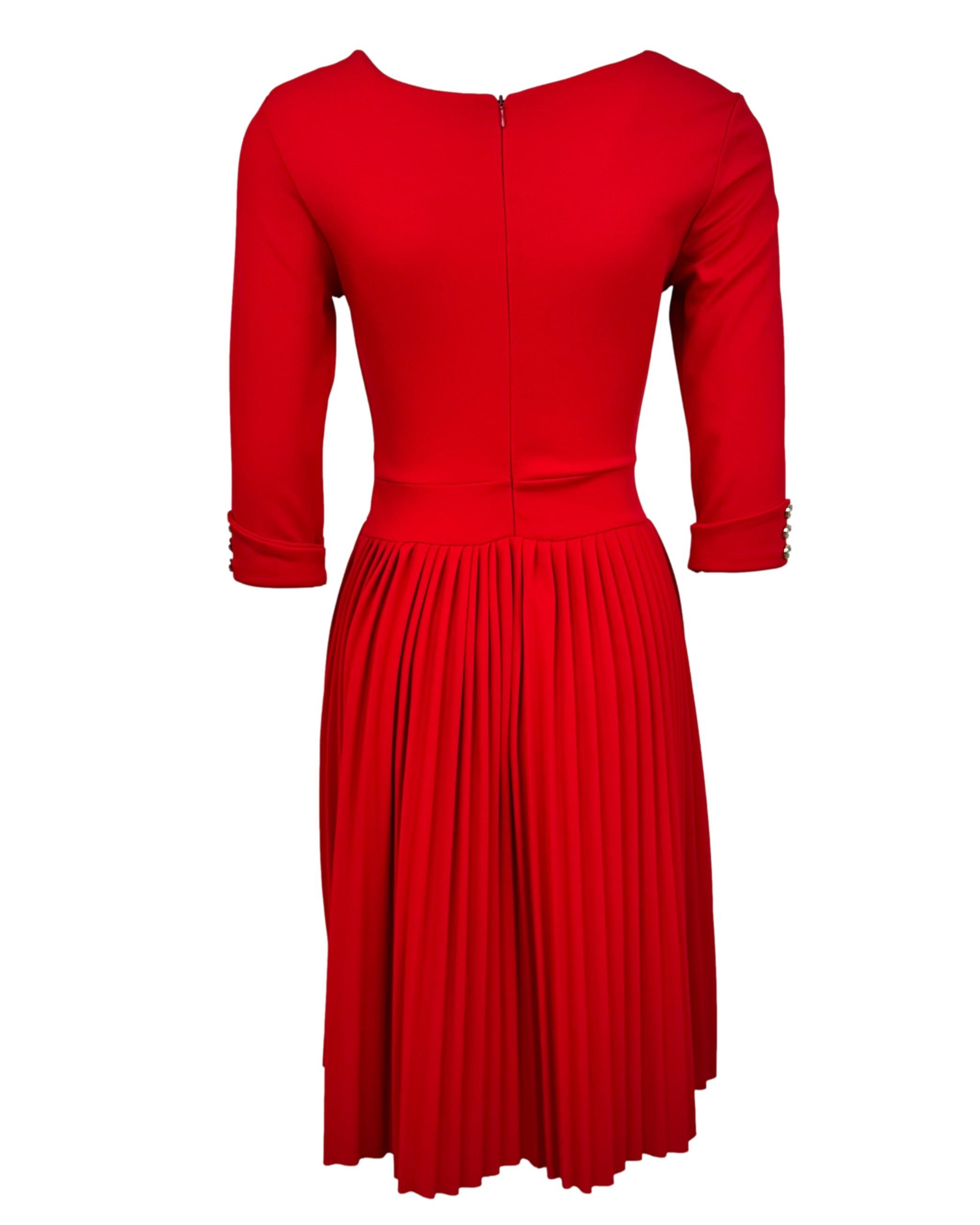 Raudona suknelė, XS