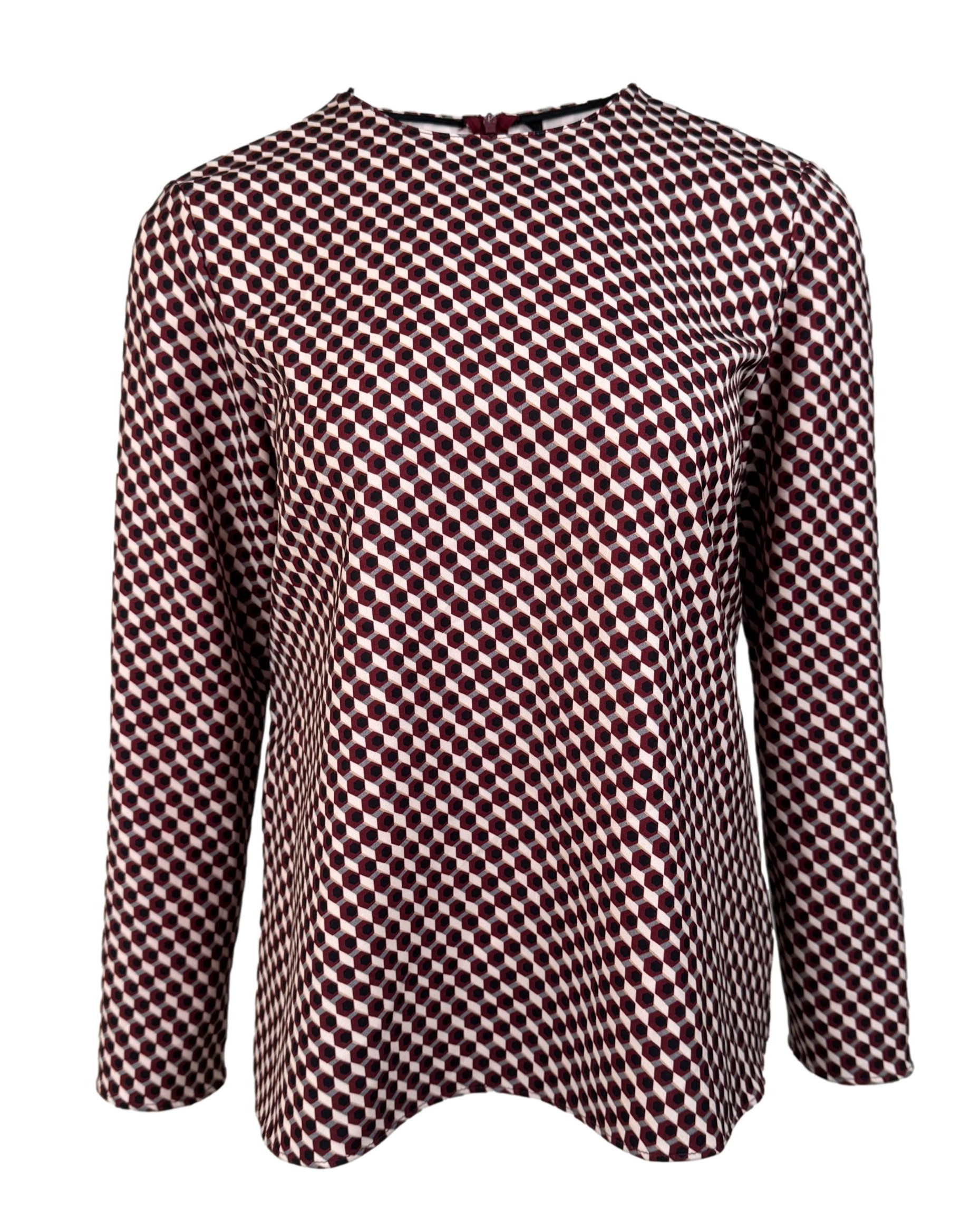 Raudona raštuota ZARA palaidinė, M