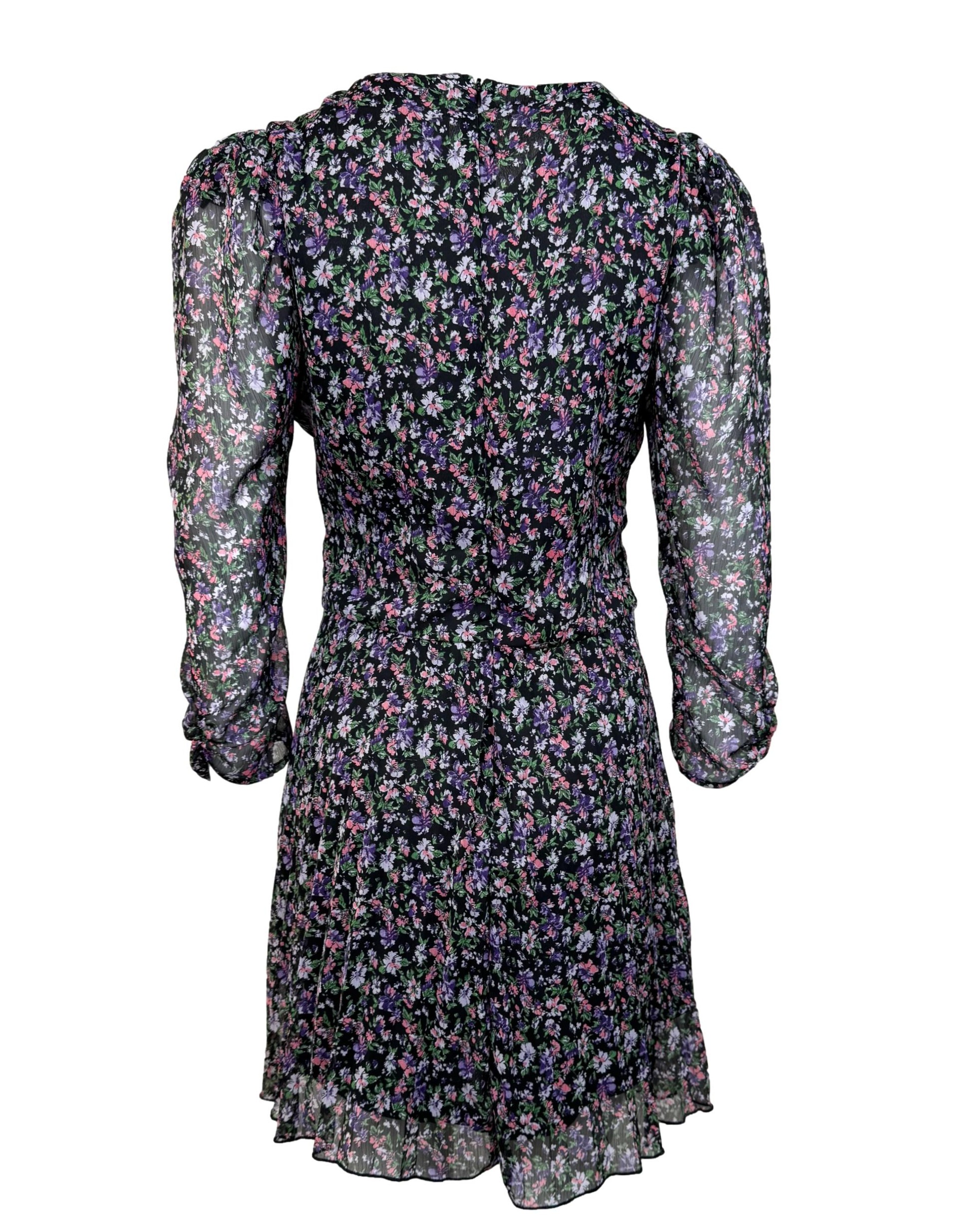 Gėlėta įvairiaspalvė ZARA suknelė, S