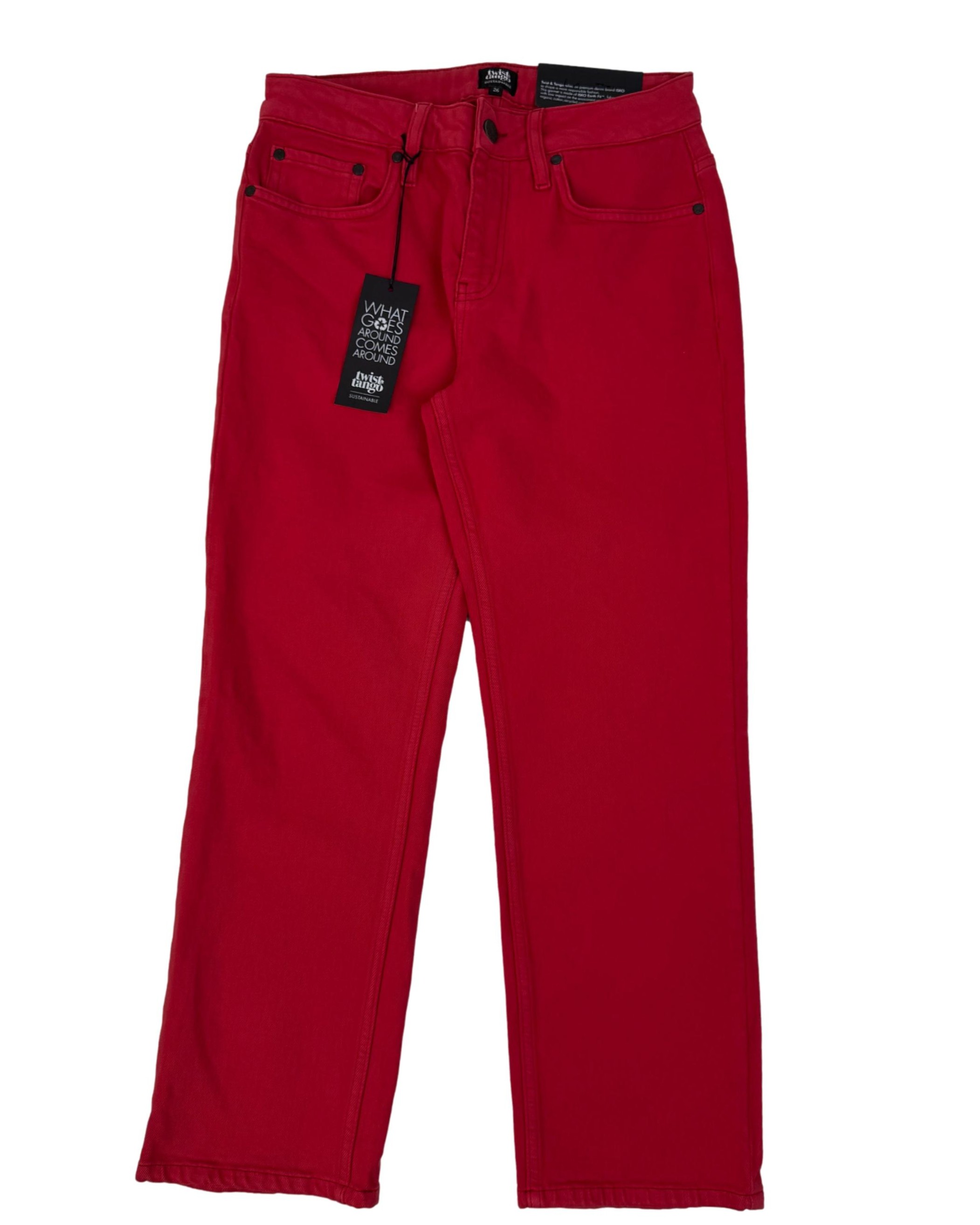 Raudoni TWIST&TANGO džinsai, S, NAUJI