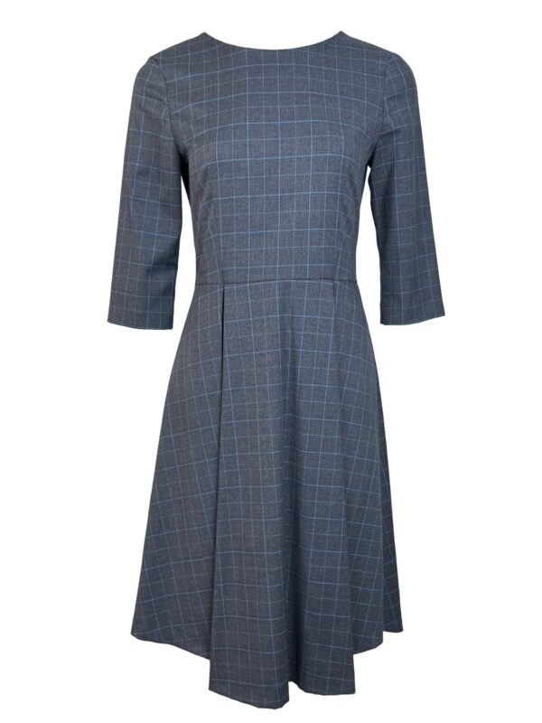 Pilka languota MONTON suknelė, S