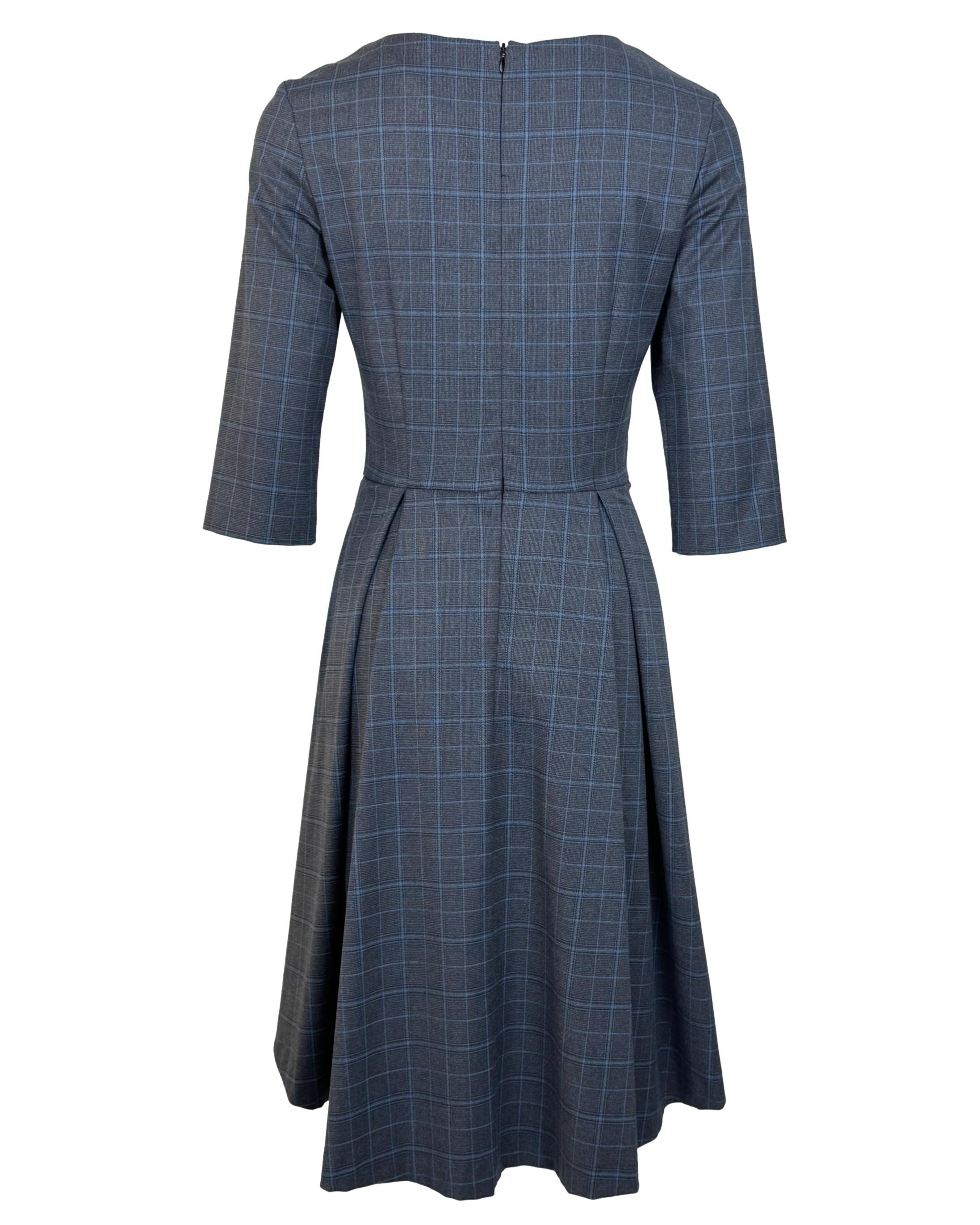 Pilka languota MONTON suknelė, S