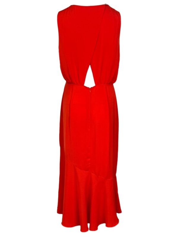 Koralų spalvos OASIS suknelė, L