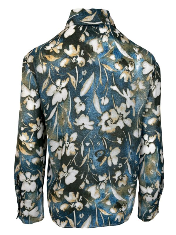 Mėlyna gėlėta ZARA palaidinė, XS