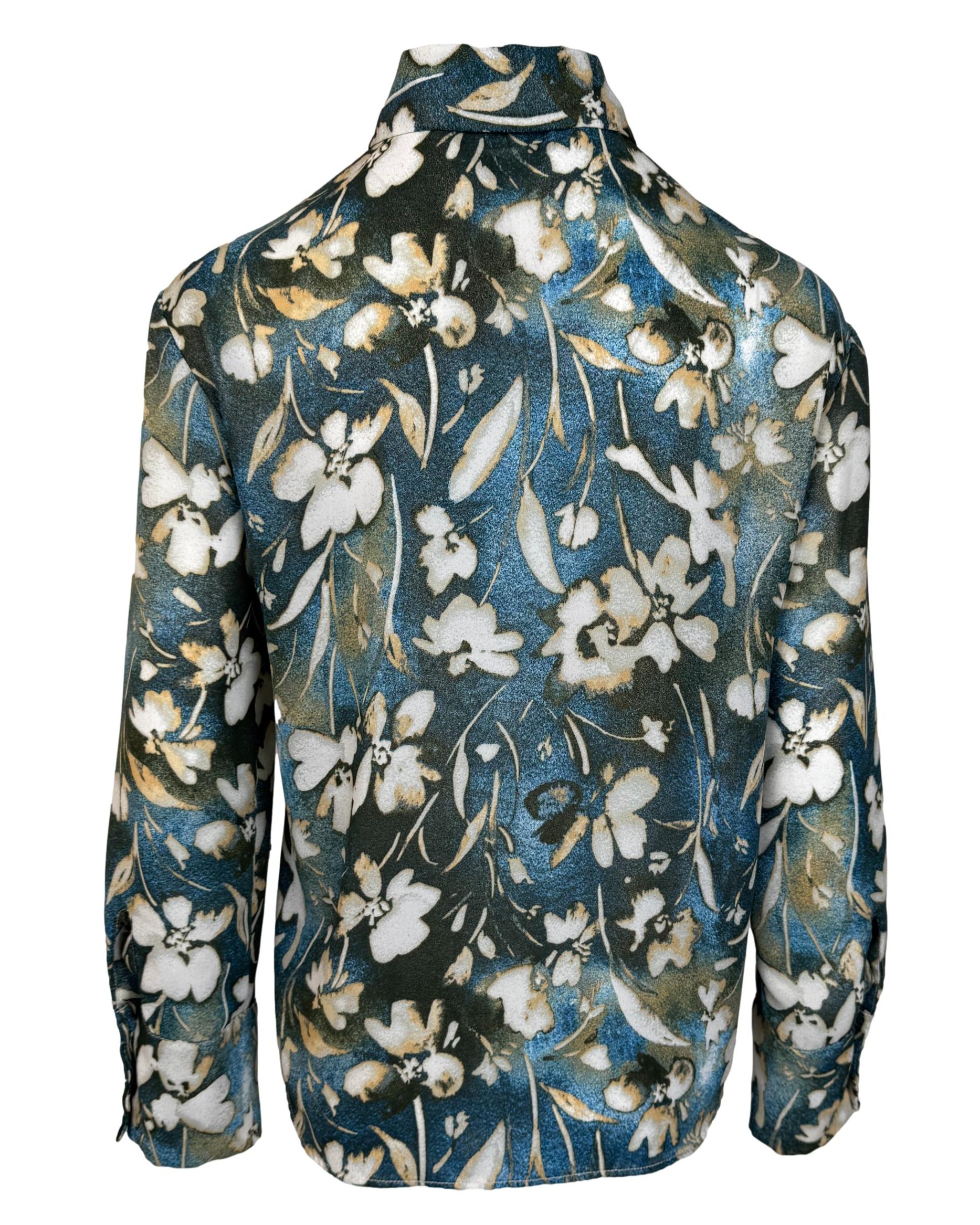 Mėlyna gėlėta ZARA palaidinė, XS