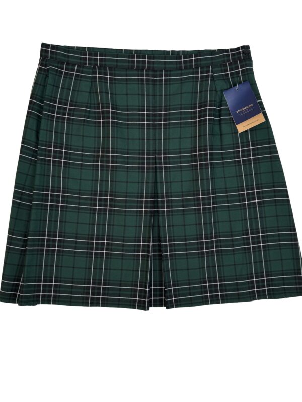 Žalias languotas STEVENSONS sijonas, XXL, NAUJAS