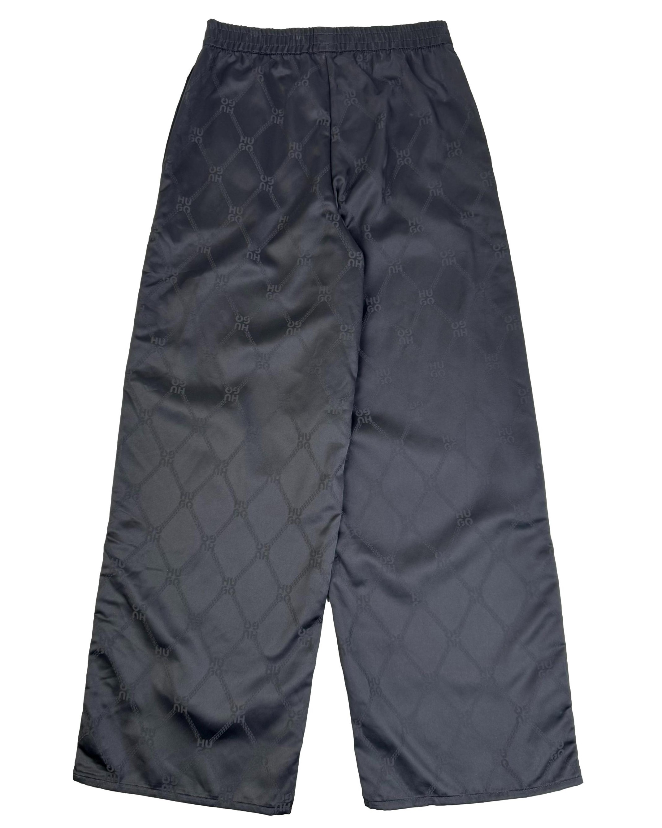 Juodos raštuotos HUGO BOSS kelnės, M/L