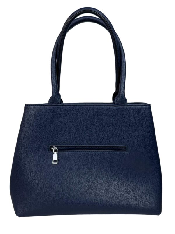 Tamsiai mėlyna rankinė